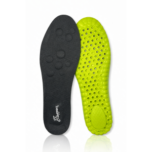 Shock Absorbing Memory Foam Insoles, Breathable Anti-Slip Shoe Inserts